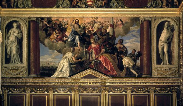 P.Veronese, Allegory, Battle of Lepanto od Veronese, Paolo (eigentl. Paolo Caliari)