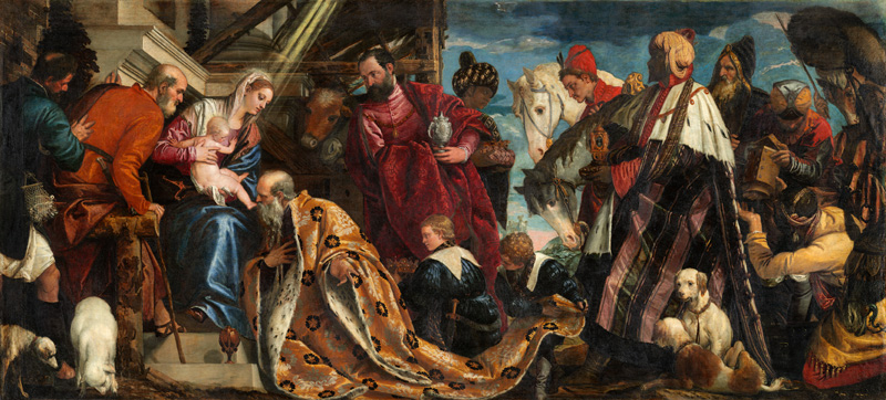 Adoration of the Magi od Veronese, Paolo (eigentl. Paolo Caliari)