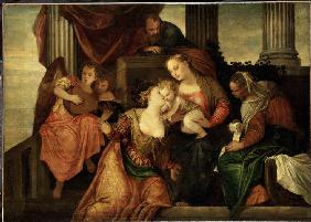 The Mystical Marriage of Saint Catherine