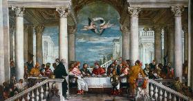 P.Veronese / Banquet of Gregory th.Great