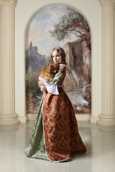 Her  Highness and the doggy