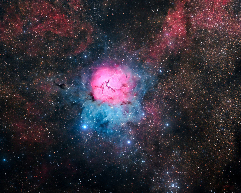 Trifid Nebula od Vikas Chander