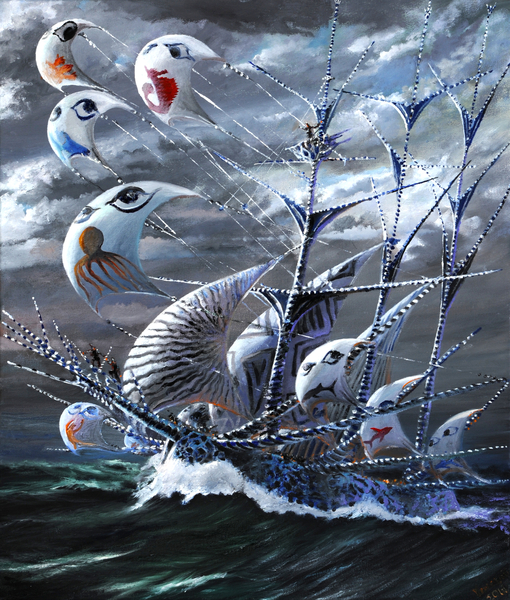 Storm Creators Bohai Sea od Vincent Alexander Booth