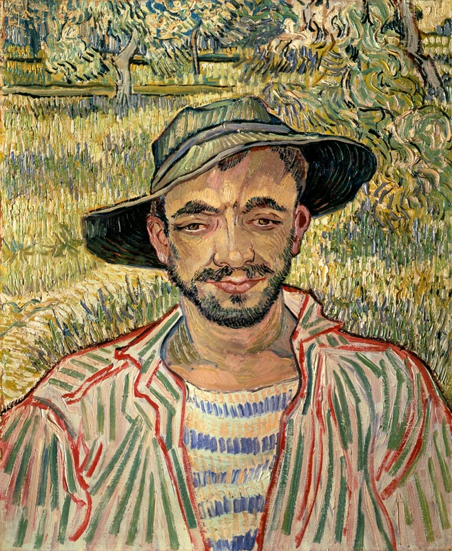 V.van Gogh, The Gardener / Paint./ 1889 od Vincent van Gogh