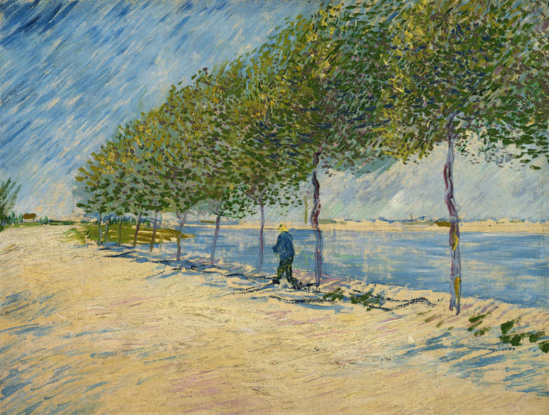 Along the Seine od Vincent van Gogh