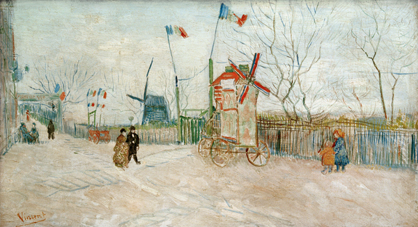Feast at the Montmartre od Vincent van Gogh