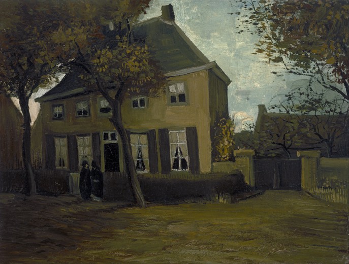 The Vicarage at Nuenen od Vincent van Gogh