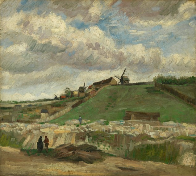 The Hill of Montmartre with Stone Quarry od Vincent van Gogh