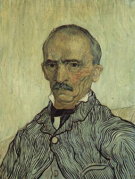 Portrait of Superintendant Trabuc in St. Paul's Hospital od Vincent van Gogh