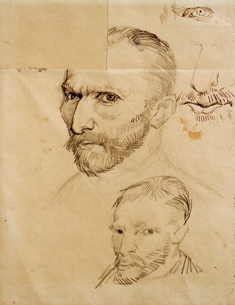 Vincent van Gogh / self-portraits. od Vincent van Gogh