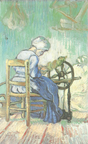 The spinner od Vincent van Gogh