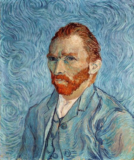 Vincent van Gogh, autoportrét 1889/90