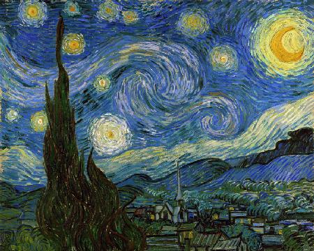 Hvězdná noc - Vincent van Gogh