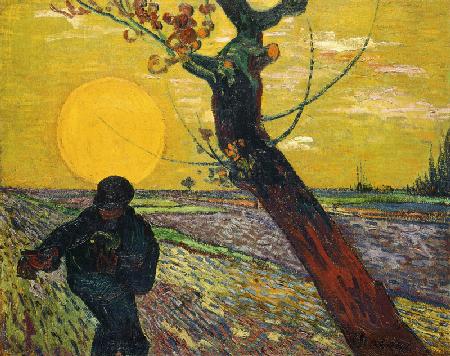 Sämann at setting sun 1888