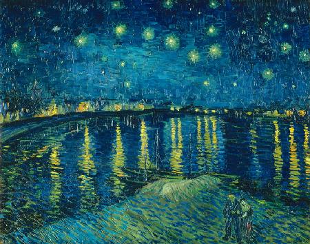 Hvězdná noc nad Rhone - Vincent van Gogh