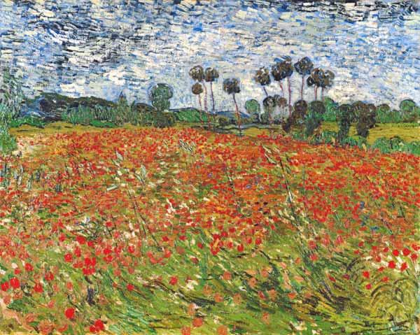 Field of Poppies, Auvers-sur-Oise 1890