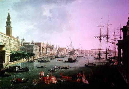 A View of the Grand Canal od Vincenzo Chilone