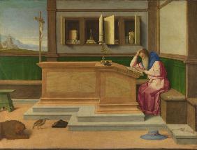 Saint Jerome in his Study