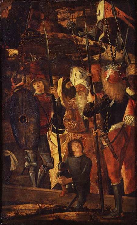 Group of Orientals, Jews and Soldiers od Vittore Carpaccio