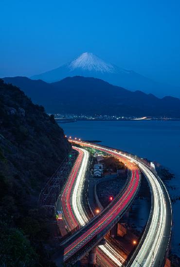 The way to Mt.Fuji