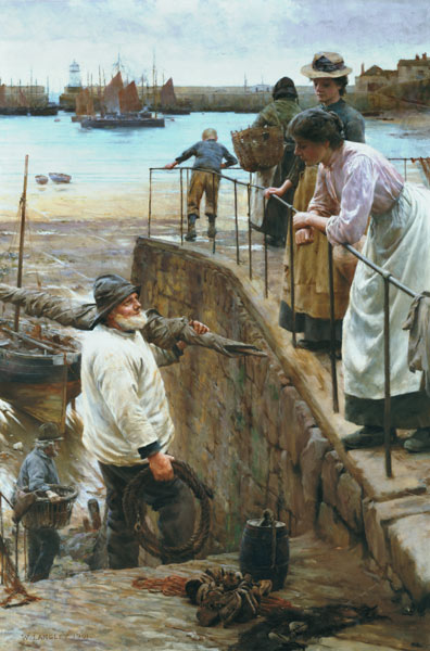 Between the Tides od Walter Langley