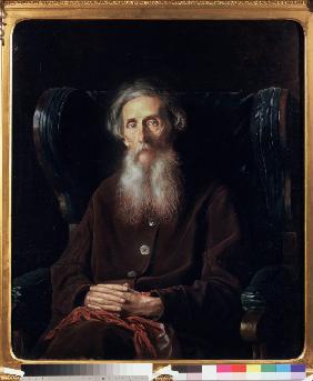 Portrait of the author and lexicographer Vladimir Dal (1801-1872)