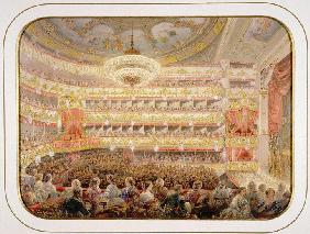 The auditorium of the Mikhaylovsky Theatre in St. Petersburg