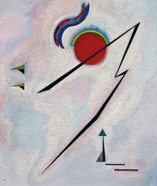 Krumme Linie od Wassily Kandinsky