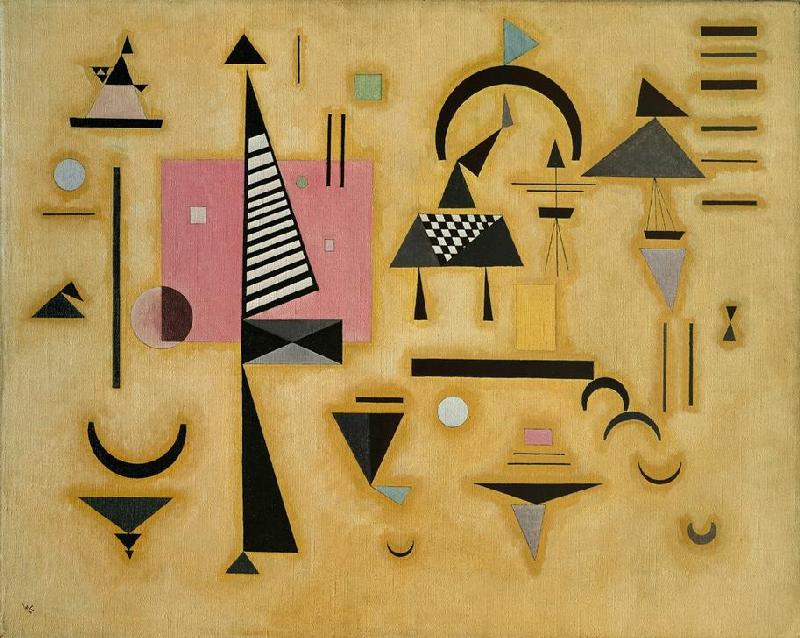 Decisive Pink od Wassily Kandinsky