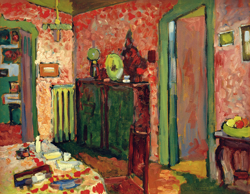 Interior (My Dining Room) od Wassily Kandinsky