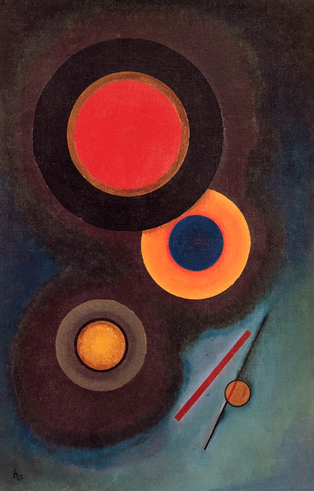 Composition with circles and lines od Wassily Kandinsky