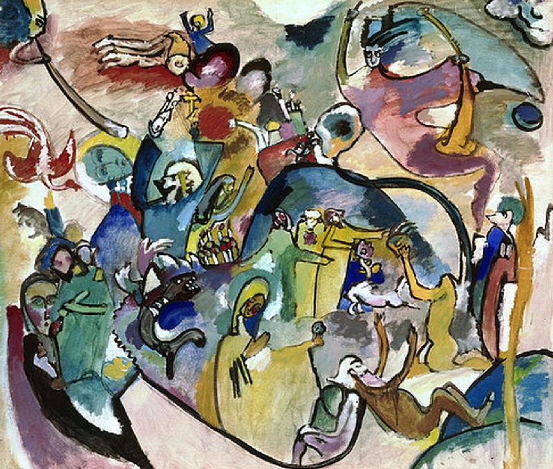 All Saints' Day picture II. od Wassily Kandinsky