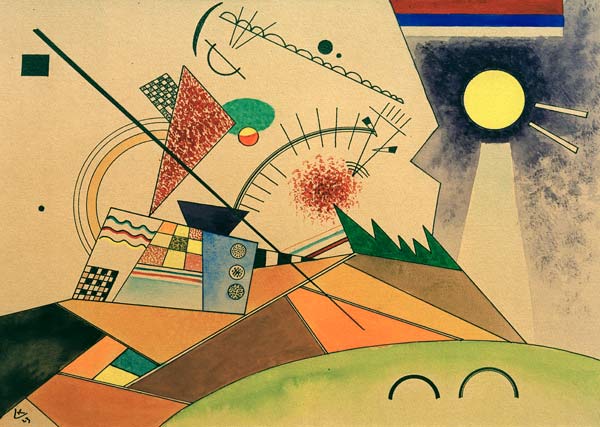 Sketch for Moving Silence od Wassily Kandinsky