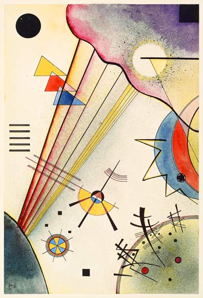 Deutliche Verbindung od Wassily Kandinsky