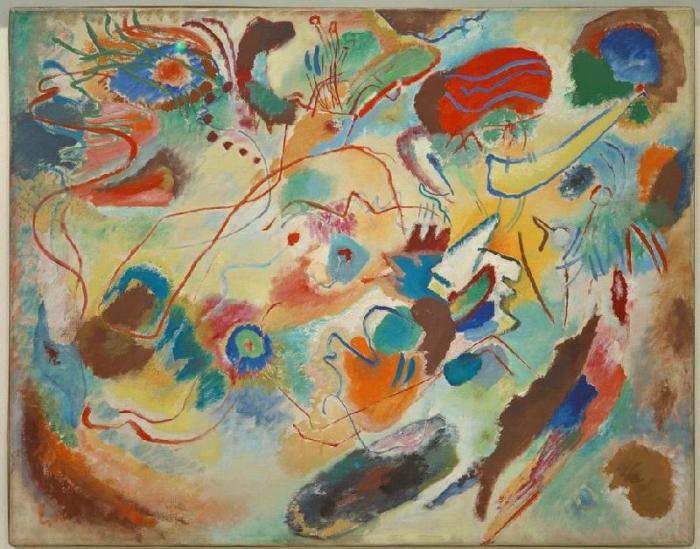 Design for Composition VII od Wassily Kandinsky