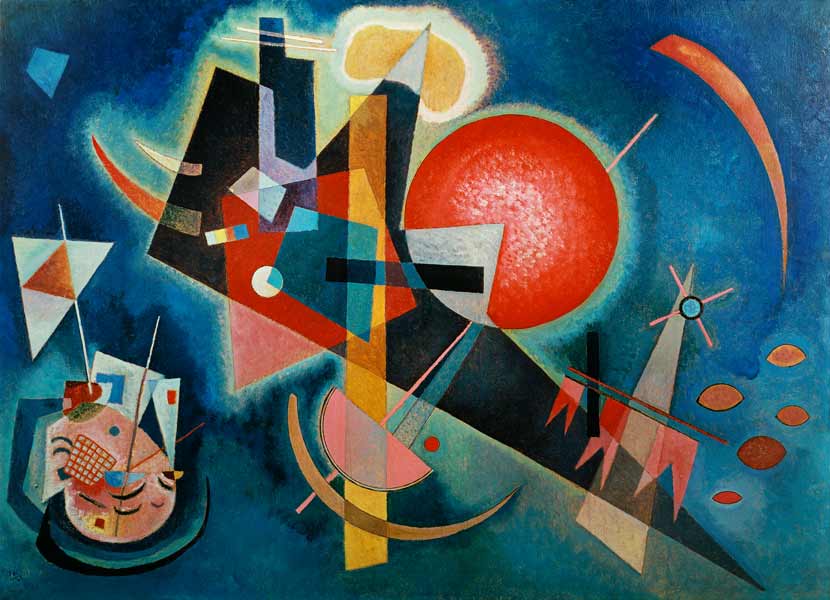 In  the Blue od Wassily Kandinsky