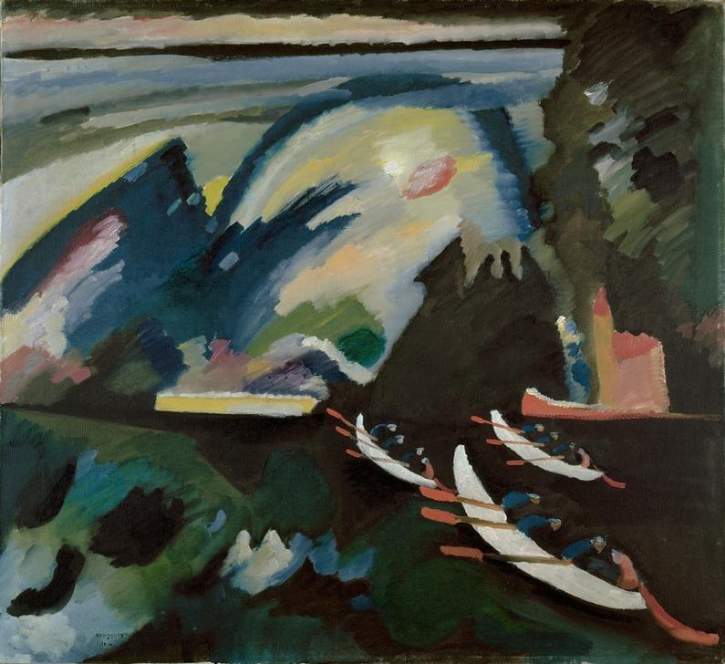 Boat Trip od Wassily Kandinsky