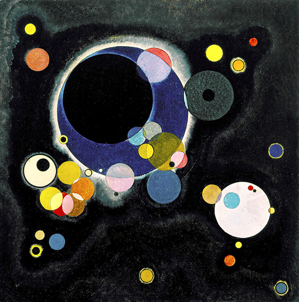 Sketch for Several Circles od Wassily Kandinsky