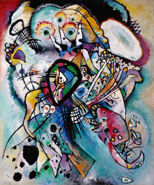 Two Ovals (Composition 21) od Wassily Kandinsky