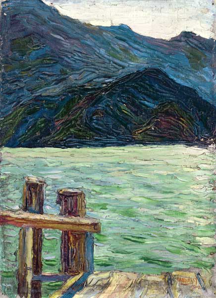 Kochelsee over the bay od Wassily Kandinsky