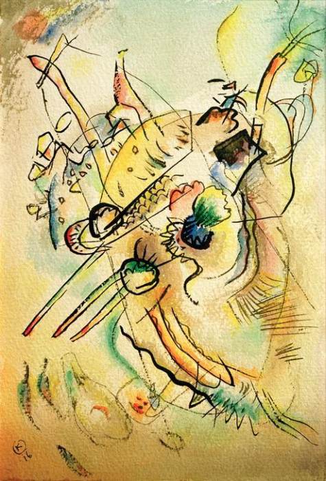 Composition D od Wassily Kandinsky