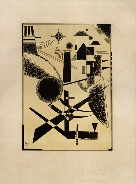 Lithograph no. III od Wassily Kandinsky