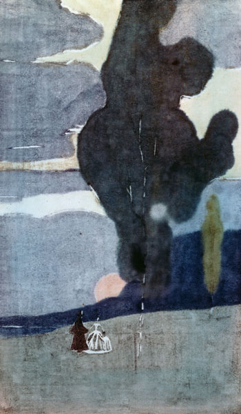 Moonrise od Wassily Kandinsky