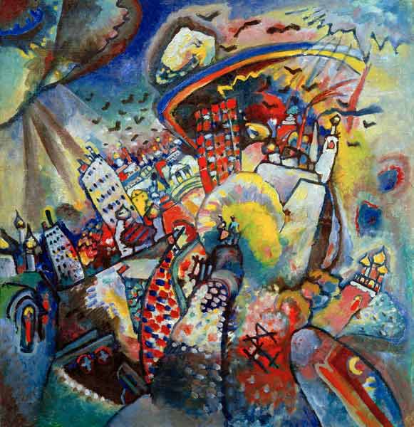 Moscow I od Wassily Kandinsky