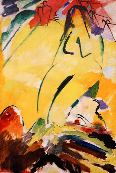 Nude od Wassily Kandinsky
