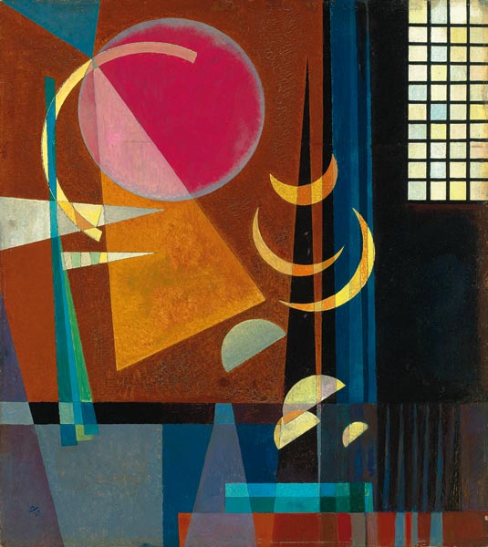 Scharf-ruhig od Wassily Kandinsky