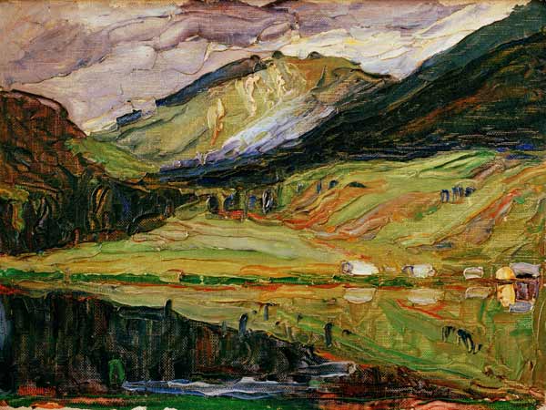 Spitzingsee od Wassily Kandinsky