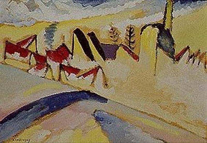 Study to winter II. od Wassily Kandinsky