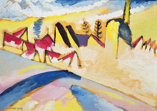 Study in Winter No. 2 od Wassily Kandinsky