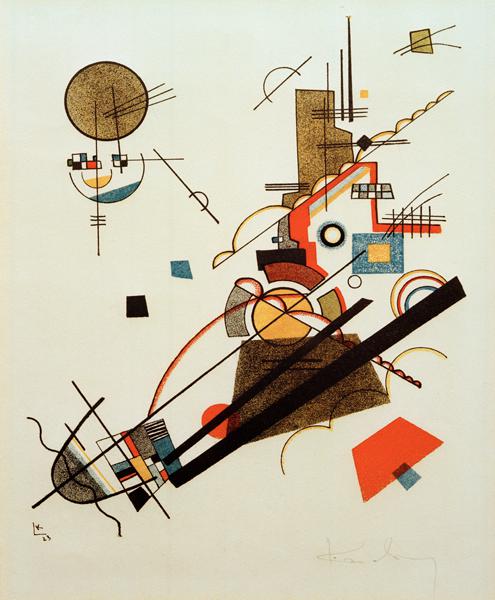 Happy Ascent od Wassily Kandinsky